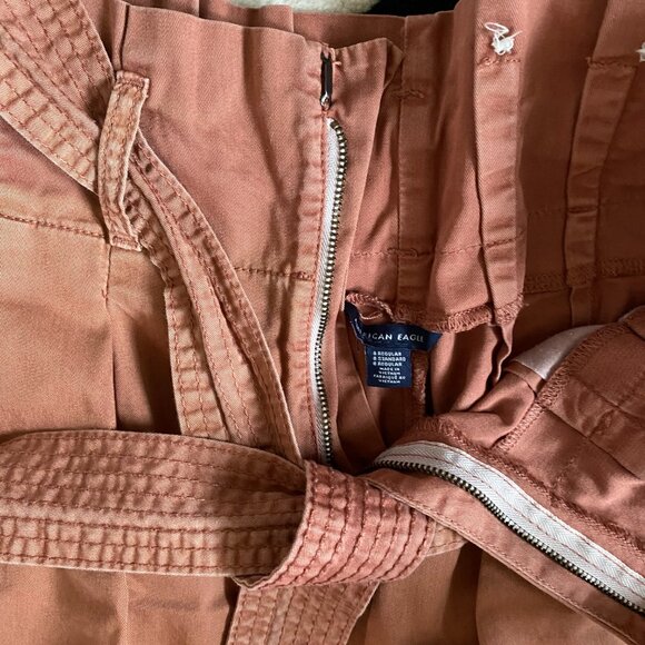 American Eagle high waist wide leg pants - Size 6 - Picture 3 of 5